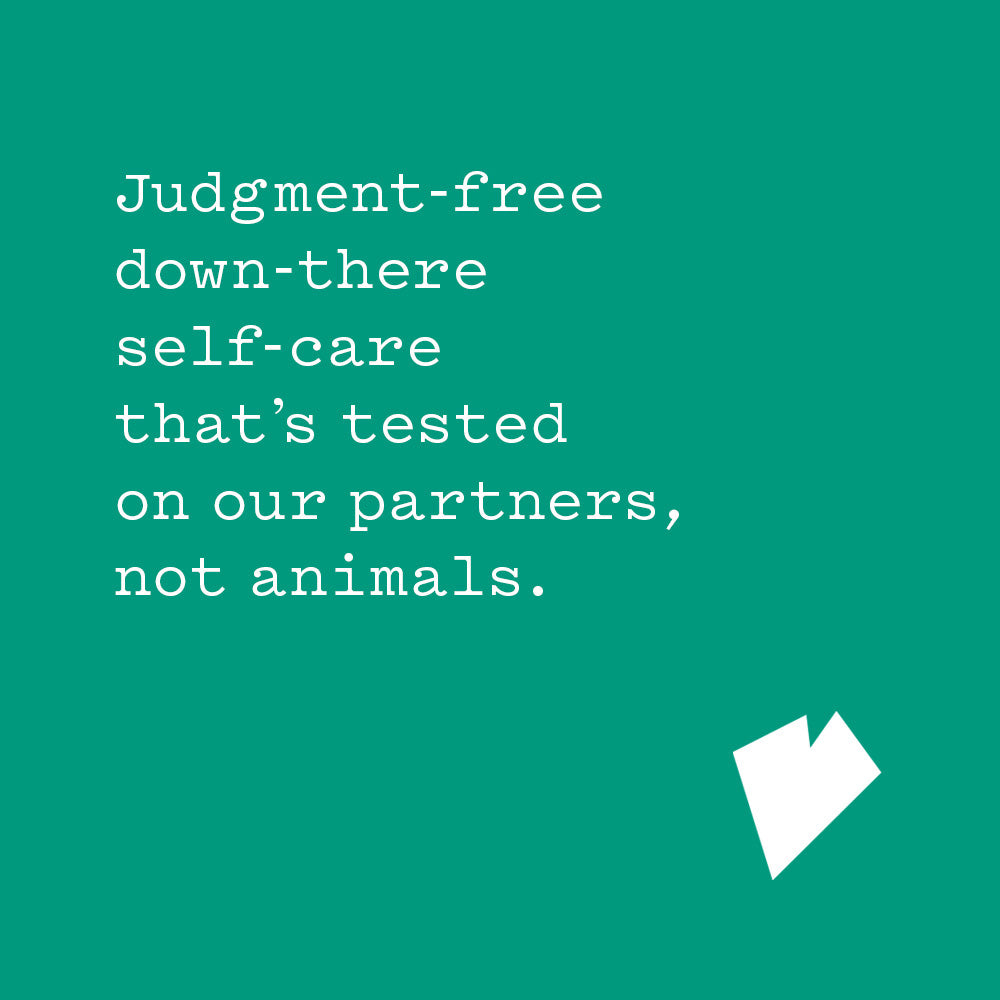 Judgement-free self-care for down there